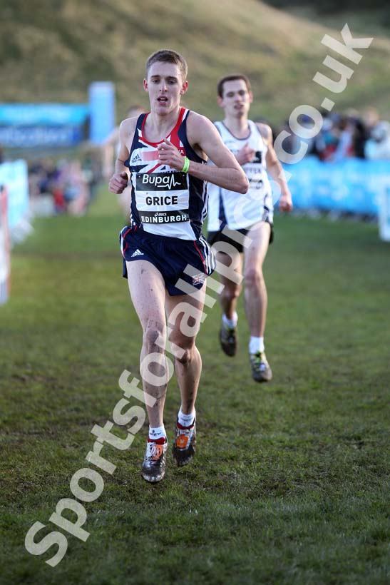 Junior Men, Charlie Grice, BUPA Great Edinburgh Cross Country.